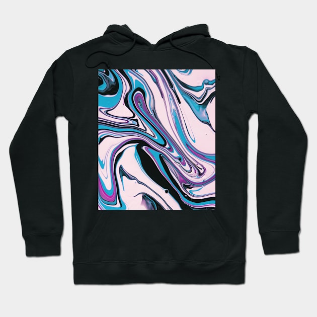 Multicolored abstract illustration Hoodie by Vinit53